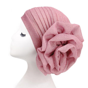 Cap Point Pink / One size fits all Glitter Elegant Head Scarf Headband