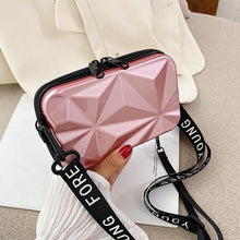 Load image into Gallery viewer, Cap Point Pink / One size Luxury New Suitcase Shape  Fashion Mini Bag
