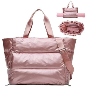 Cap Point pink / One size Monisa Gym Sports Fitness Travel Shoulder Duffle Waterproof Handbag
