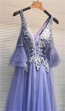 Load image into Gallery viewer, Cap Point Purple / 2XL Salome Elegant Temperament Evening Dress
