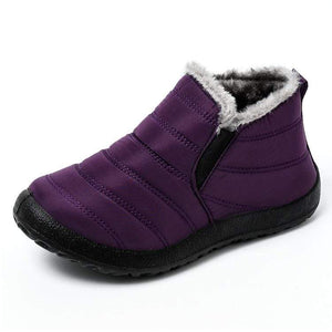 Cap Point Purple / 9.5 Ultralight Winter Waterpoor Women Ankle Boots