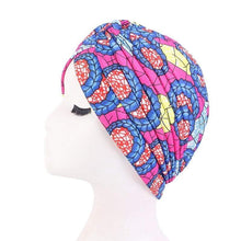 Load image into Gallery viewer, Cap Point Purple Pink Trendy printed hijab bonnet

