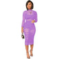 Cap Point purple / S Raissa See Through Mesh Short Mini Dress