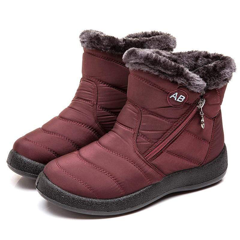 Cap Point Red 2 / 5 Women Waterproof Snow Boots
