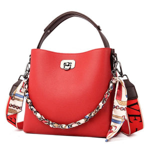 Cap Point Red / (20cm<Max Length<30cm) Fashion Ribbon Designer Tote Handbag