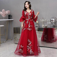 Load image into Gallery viewer, Cap Point Red / 2XL Salome Evening Wedding Bride Dress
