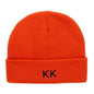 Cap Point Red Davis Embroidered Warm Winter Hat