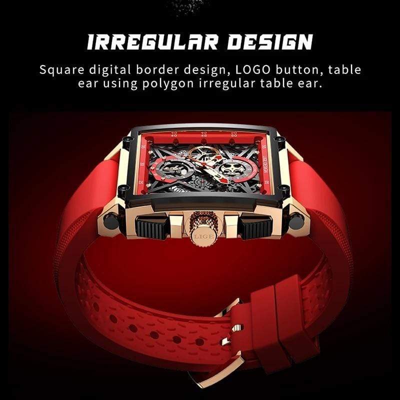 Cap Point Red Flame Montre Homme