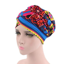 Load image into Gallery viewer, Cap Point Red New Cotton Scarf Wrapped Head Turban
