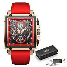 Load image into Gallery viewer, Cap Point Red / One size Red Flame Montre Homme
