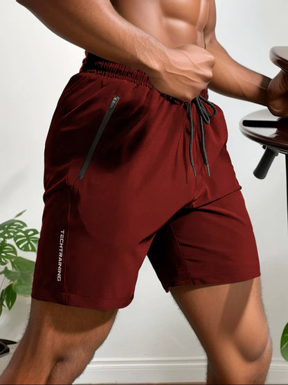 Cap Point Red / S Guelor Men's cycling outdoor hiking shorts