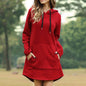 Cap Point Red / S Karleen Fashion Hoodies Big Pocket Sweatshirt Oversized Pullover