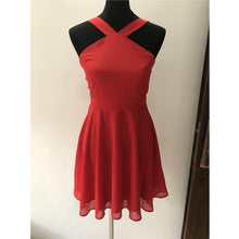 Load image into Gallery viewer, Cap Point Red / XS Summer Style Cute Women Sexy Halter Dress
