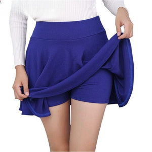 Cap Point Royal Blue 1 / M Serena Big Size Tutu School Short Skirt Pant