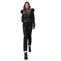 Cap Point S / Black Warm Winter Playsuit Chunky Casual Romper