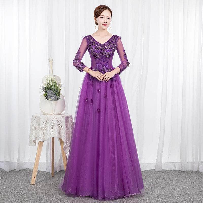 Cap Point Salome Fantasy Forest Pettiskirt Long Evening Dress