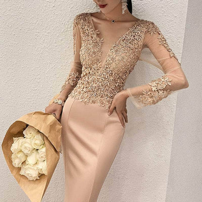 Cap Point Salome High-end Stylish Evening Dress