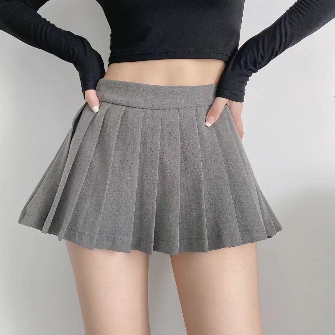 Cap Point Schomie Summer High Waist Pleated Tennis Mini Skirt