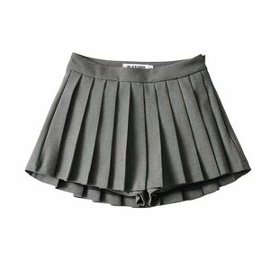 Cap Point Schomie Summer High Waist Pleated Tennis Mini Skirt