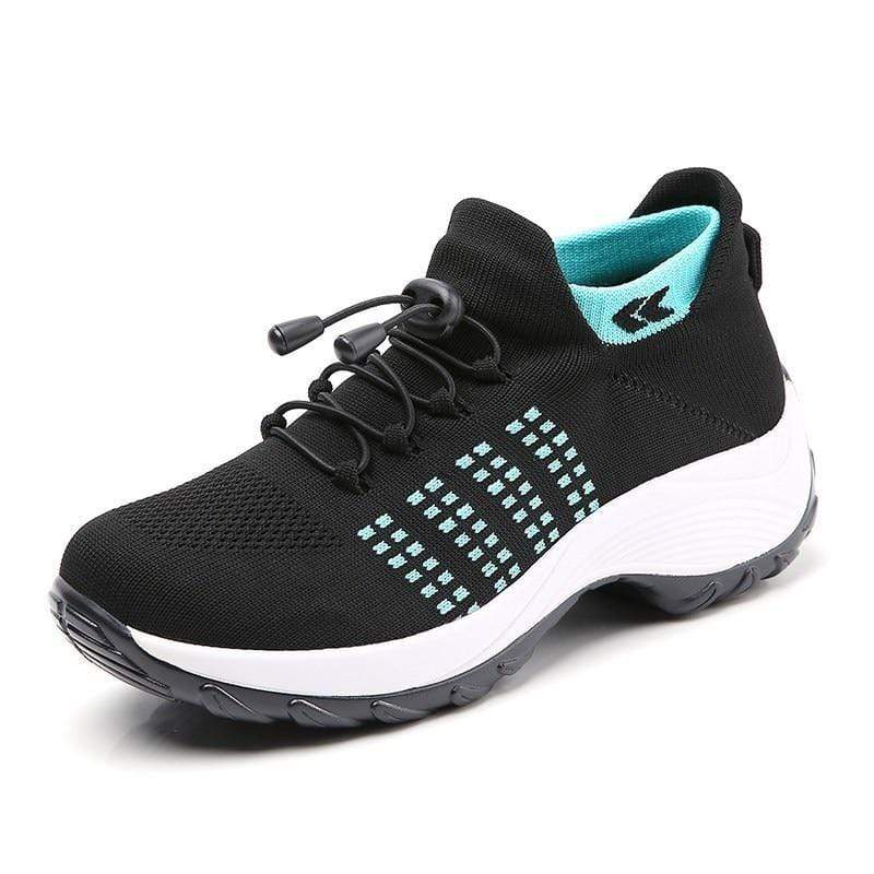 Cap Point Sky Blue / 5 Fashionable Women's Breathable Comfortable Nursing Sneakers