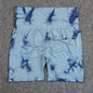 Cap Point Sky Blue / M Aimee Seamless Tie Dye Sport Shorts