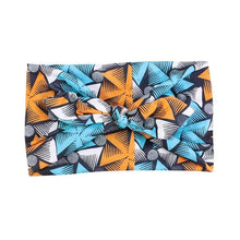 Load image into Gallery viewer, Cap Point Snowflake African Print Stretch Bandana
