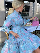 Load image into Gallery viewer, Cap Point Urmilla Elegant High Waist Pleated Mini Dress
