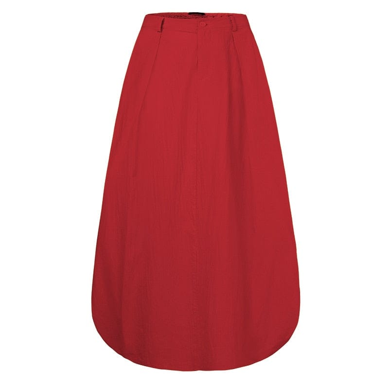 Cap Point Vintage high waist lined skirt
