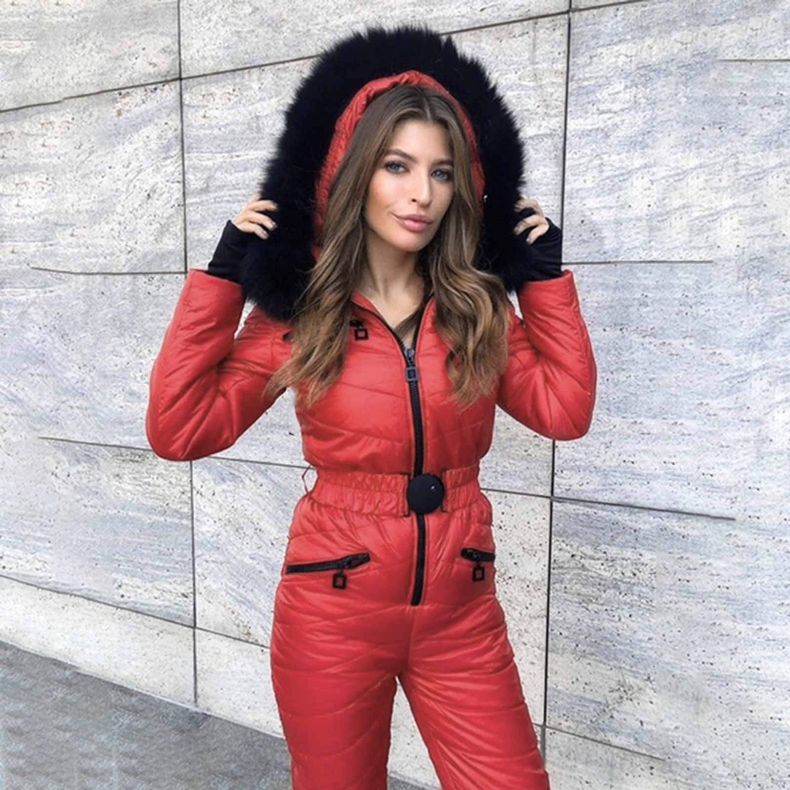 Cap Point Warm Winter Playsuit Chunky Casual Romper