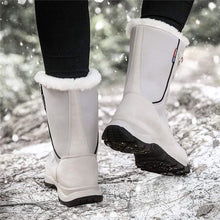 Load image into Gallery viewer, Cap Point Waterproof ankle boots with thick fur for women
