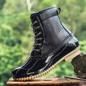 Cap Point Waterproof winter boots for men with rubber sole