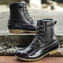 Load image into Gallery viewer, Cap Point Waterproof winter boots for men with rubber sole
