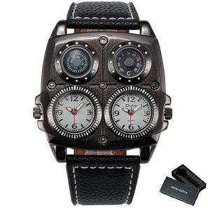 Cap Point White 1 Elegant General Pilot Wrist Watch