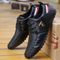 Cap Point White / 12 Martin Men Breathable British Sneakers