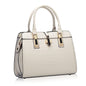 Cap Point White / 33cm X 24cm X 14cm Patent Luxury Brand PU Leather Crossbody Handbag