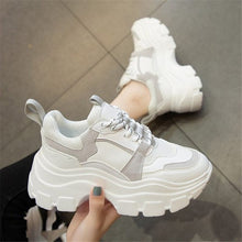 Load image into Gallery viewer, Cap Point white / 5 Mira Height Increasing Chunky Breathable sneakers
