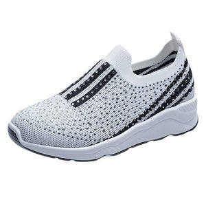 Cap Point white / 5 Non-slip Soft Bottom casual flat sneakers
