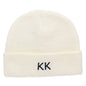 Cap Point White Davis Embroidered Warm Winter Hat