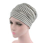 Cap Point White New Cotton Scarf Wrapped Head Turban