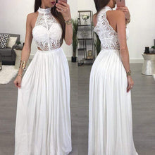 Load image into Gallery viewer, Cap Point White / S Giselle Summer Long Evening Party Dress

