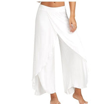 Load image into Gallery viewer, Cap Point White / S Hermence Loose Wide Leg Fitness Pants
