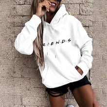 Load image into Gallery viewer, Cap Point white / S Melanie Loose Large Pocket Long Sleeve Hooded Pullover
