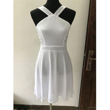 Load image into Gallery viewer, Cap Point White / XS Summer Style Cute Women Sexy Halter Dress
