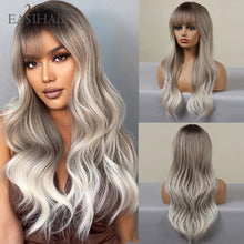 Load image into Gallery viewer, Cap Point Wig LC049-1 / One size fits all Amanda Brown Mixed Blonde Synthetic Wigs
