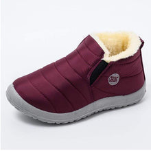 Load image into Gallery viewer, Cap Point Wine Red / 9.5 Ultralight Winter Waterpoor Women Ankle Boots
