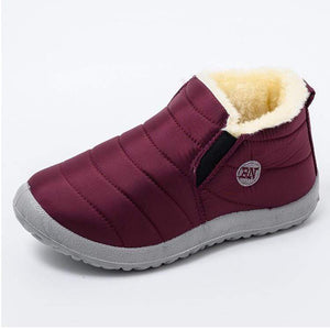 Cap Point Wine Red / 9.5 Ultralight Winter Waterpoor Women Ankle Boots