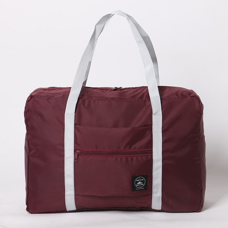 Cap Point Wine Red / One size Bon Voyage Foldable Large Capacity Travel Bag