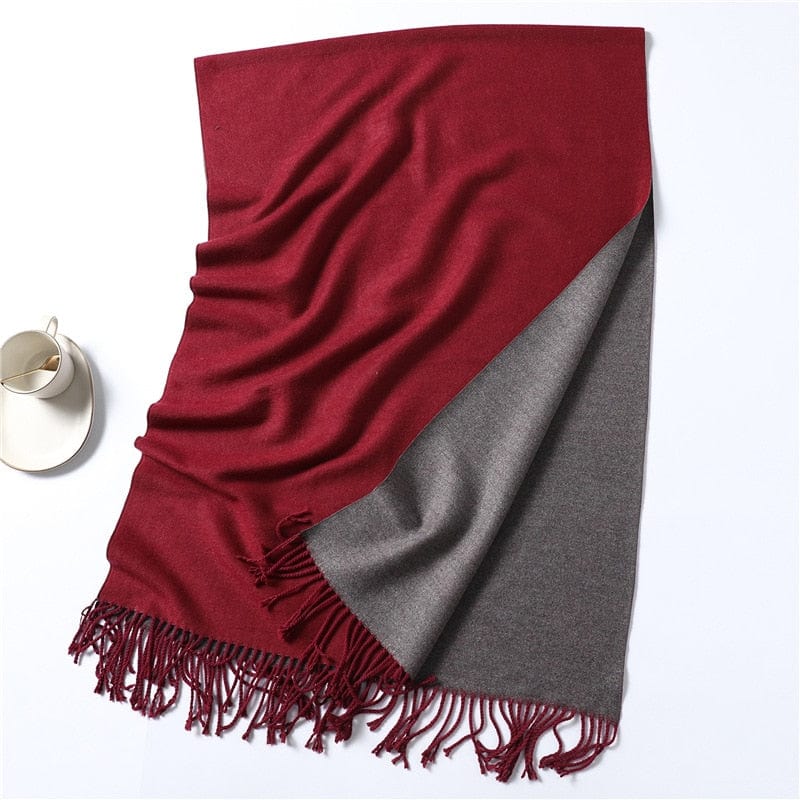 Cap Point Winnie Winter Cashmere Thick Warm Shawls Wrap Scarf