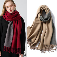 Load image into Gallery viewer, Cap Point Winnie Winter Cashmere Thick Warm Shawls Wrap Scarf
