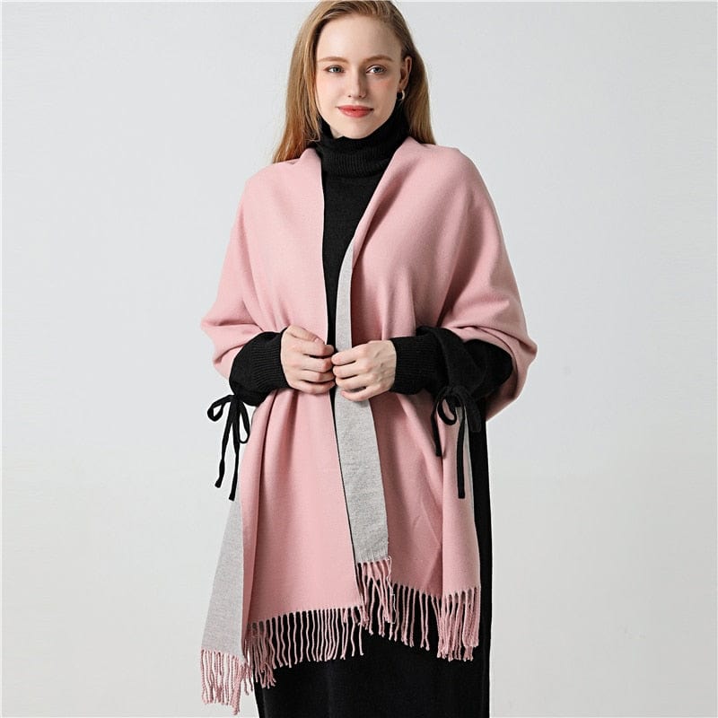 Cap Point Winnie Winter Cashmere Thick Warm Shawls Wrap Scarf